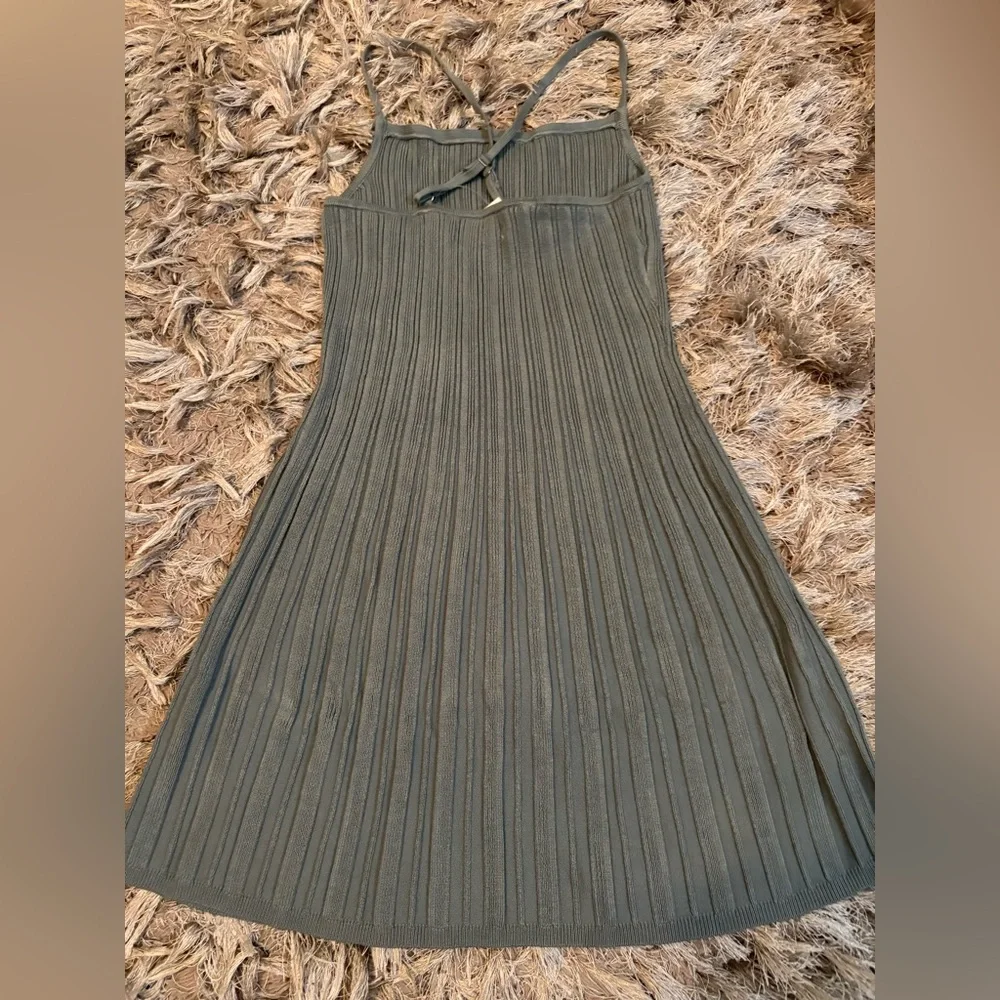 Abercrombie & Fitch Olive Maxi Dress